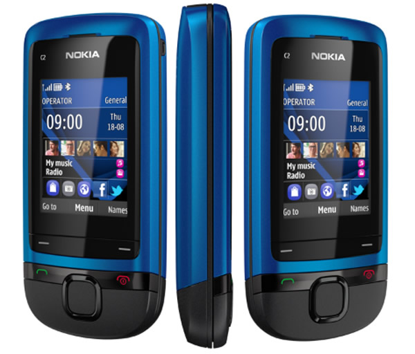 Movil Nokia C2 05 Azul